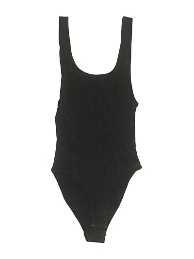 Pre-owned Out From Under Bodysuit In Black