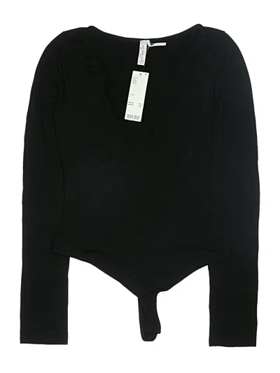 Pre-owned Out From Under Bodysuit In Black