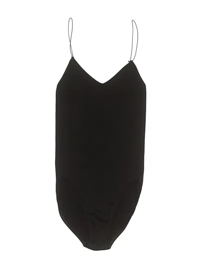 Pre-owned Out From Under Bodysuit In Black