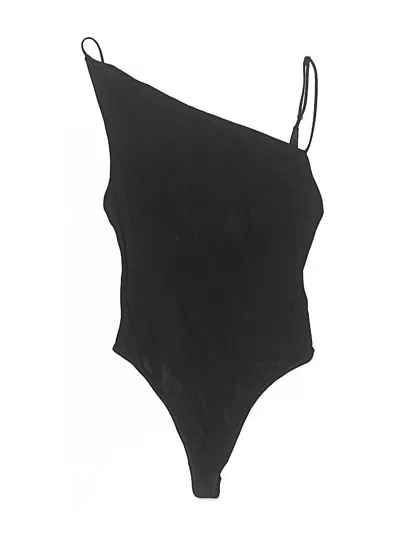 Pre-owned Out From Under Bodysuit In Black