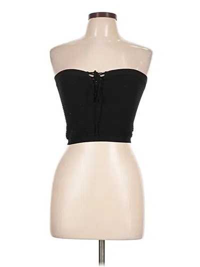 Pre-owned Out From Under Bodysuit In Black