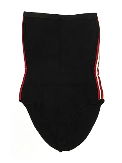 Pre-owned Out From Under Bodysuit In Black