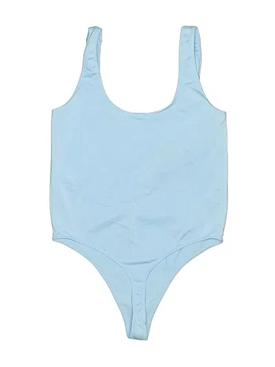 Pre-owned Out From Under Bodysuit In Blue