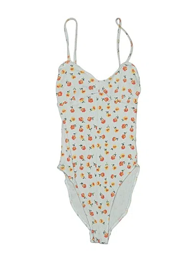 Pre-owned Out From Under Bodysuit In Blue