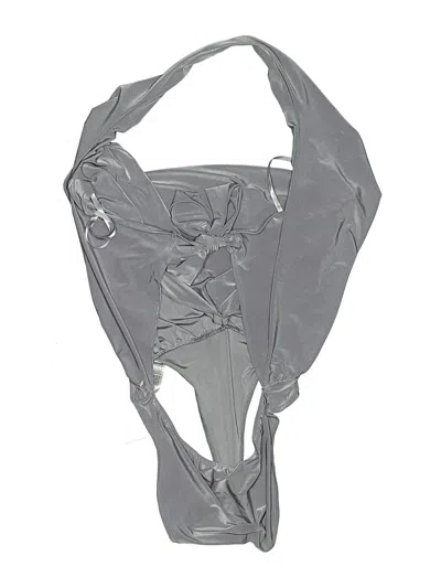 Pre-owned Out From Under Bodysuit In Gray