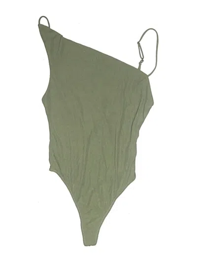 Pre-owned Out From Under Bodysuit In Green