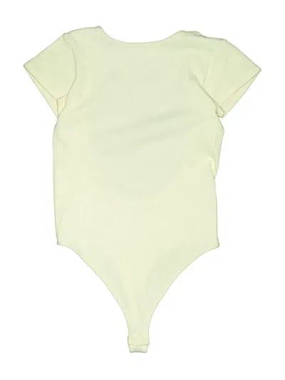 Pre-owned Out From Under Bodysuit In Green