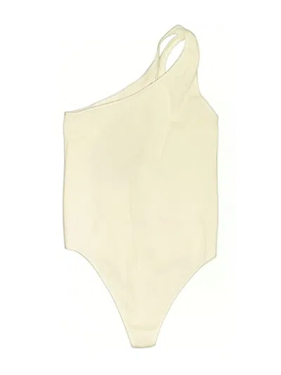 Pre-owned Out From Under Bodysuit In Ivory