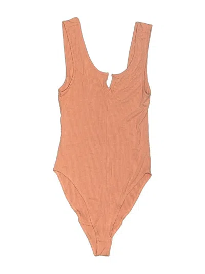 Pre-owned Out From Under Bodysuit In Orange