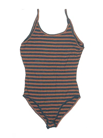 Pre-owned Out From Under Bodysuit In Orange