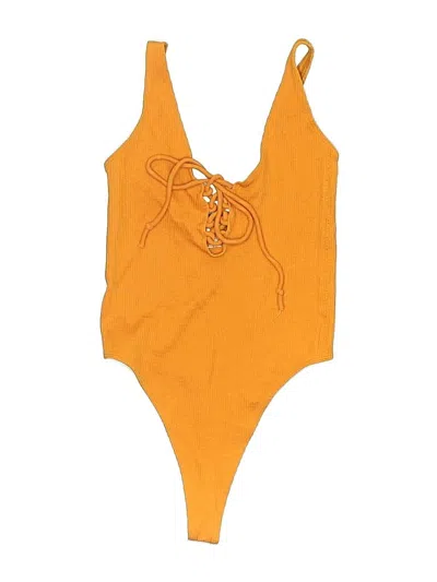 Out From Under Bodysuit In Orange