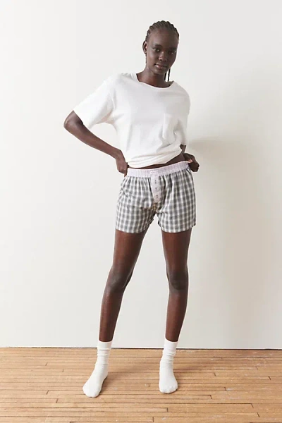 Out From Under Boxer Short In Green, Women's At Urban Outfitters