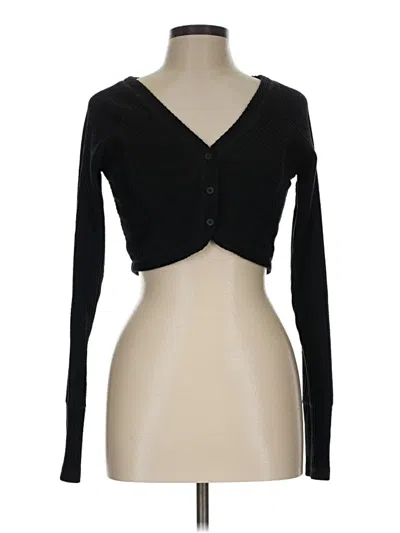 Pre-owned Out From Under Cardigan Sweater In Black