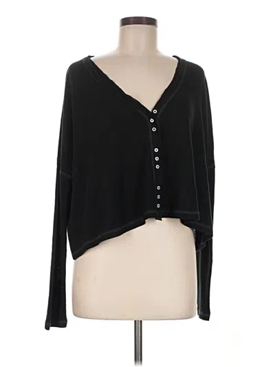 Pre-owned Out From Under Cardigan Sweater In Black