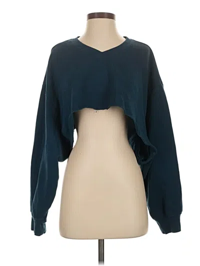 Pre-owned Out From Under Cardigan Sweater In Blue