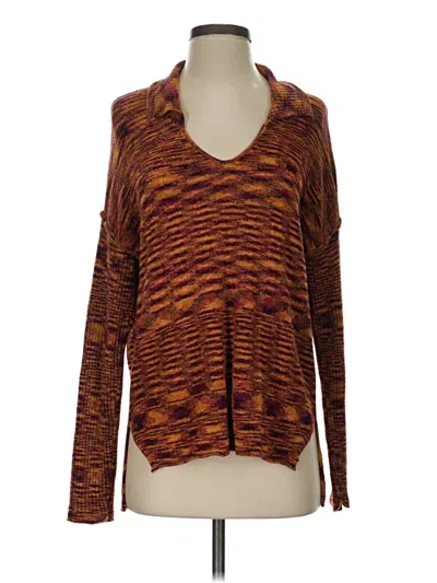 Pre-owned Out From Under Cardigan Sweater In Brown