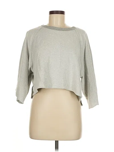 Pre-owned Out From Under Cardigan Sweater In Gray