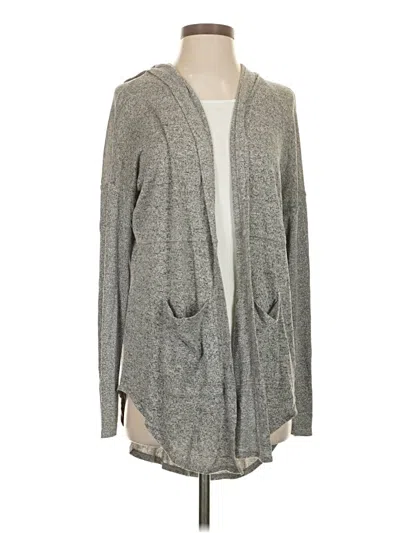 Pre-owned Out From Under Cardigan Sweater In Gray