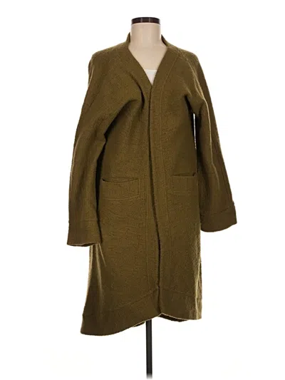 Pre-owned Out From Under Cardigan Sweater In Green