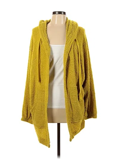Pre-owned Out From Under Cardigan Sweater In Yellow