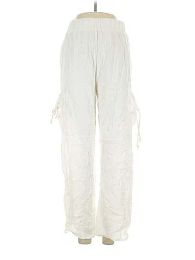 Pre-owned Out From Under Cargo Pants In Ivory
