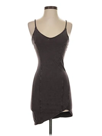 Pre-owned Out From Under Casual Dress In Gray