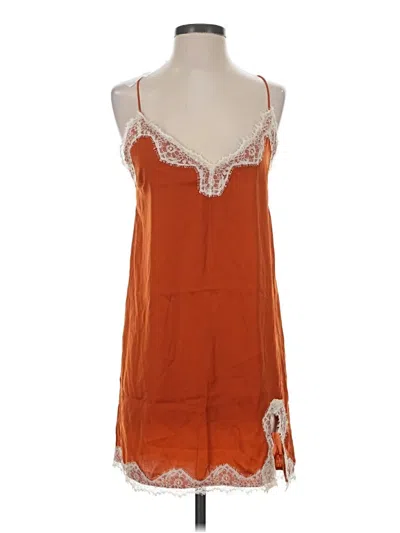 Pre-owned Out From Under Casual Dress In Orange