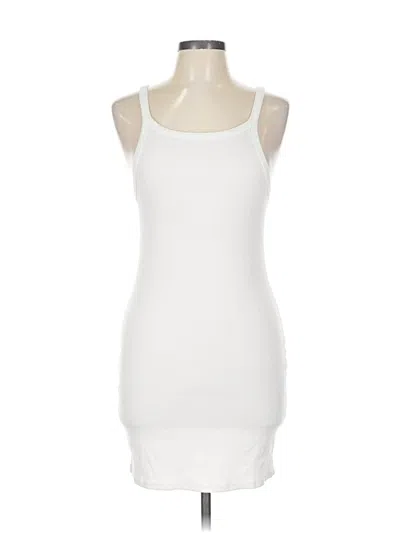 Pre-owned Out From Under Casual Dress In White