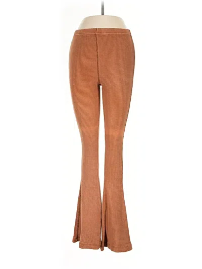 Pre-owned Out From Under Casual Pants In Brown