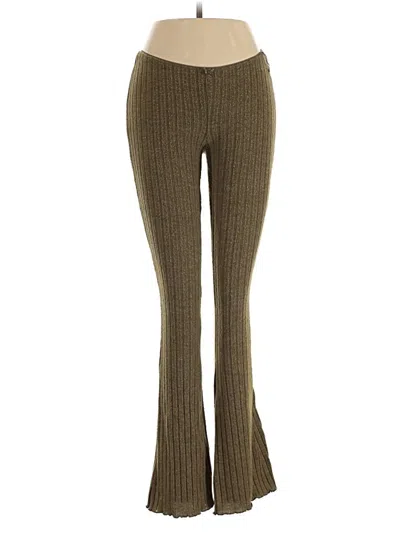 Pre-owned Out From Under Casual Pants In Brown