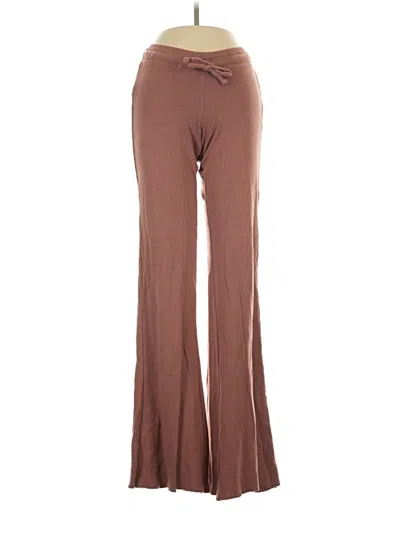 Pre-owned Out From Under Casual Pants In Brown