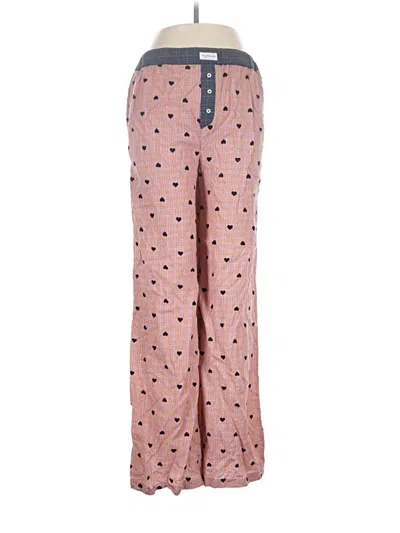 Pre-owned Out From Under Casual Pants In Pink