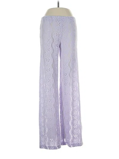 Pre-owned Out From Under Casual Pants In Purple
