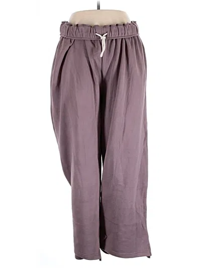 Pre-owned Out From Under Casual Pants In Purple