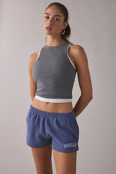 Out From Under City Goals Beach Bum Micro Sweat Shorts In Black, Women's At Urban Outfitters