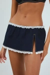 Out From Under Cowgirl Logic Bikini Skort Undie In Indigo, Women's At Urban Outfitters