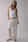 Out From Under Daydream Sleep Pants In Cream Stripe, Women's At Urban Outfitters In Cream