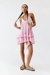 Out From Under Driftless Racerback Mini Dress In Pink, Women's At Urban Outfitters