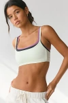 Out From Under Elise Scoop Neck Knit Bralette In Almost Aqua, Women's At Urban Outfitters