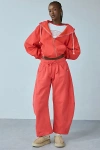 Out From Under Essential Barrel Leg Sweatpant In Red, Women's At Urban Outfitters