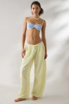 Out From Under Golden Hour Low-rise Barrel Leg Pant In Yellow, Women's At Urban Outfitters In Yellow