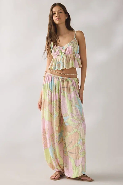 Out From Under Golden Hour Side-tie Balloon Pants In Assorted, Women's At Urban Outfitters In Multi