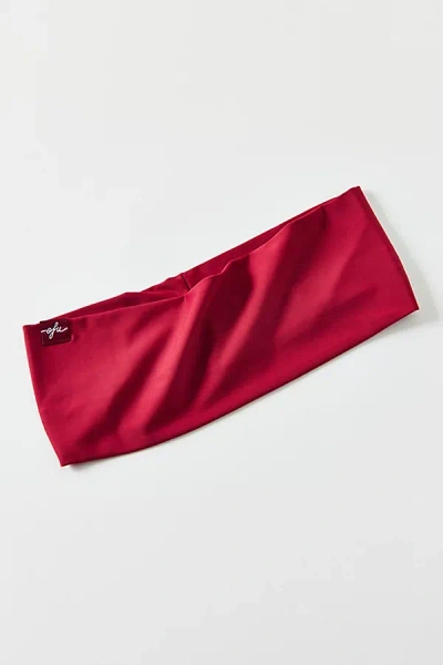 Out From Under Hallie Supersoft Soft Headband In Maroon, Women's At Urban Outfitters In Burgundy