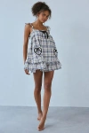 Out From Under Hearts Desire Lounge Dress In Blue, Women's At Urban Outfitters