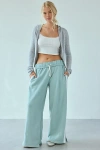 Out From Under Hoxton Double Stripe Sweatpant In Slate, Women's At Urban Outfitters In Slate