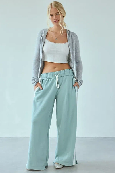 Out From Under Hoxton Double Stripe Sweatpant In Slate, Women's At Urban Outfitters