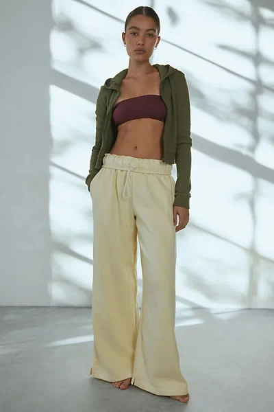 Out From Under Hoxton Piping Sweatpant In Cream, Women's At Urban Outfitters