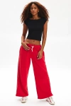Out From Under Hoxton Piping Sweatpant In Red, Women's At Urban Outfitters