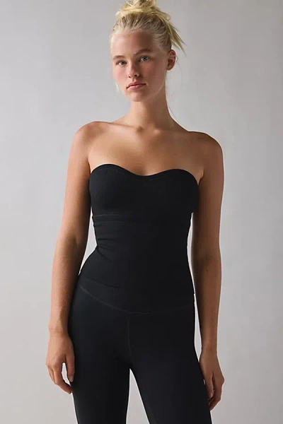 Out From Under Jade Seamless Knit Cutout Tube Top In Black, Women's At Urban Outfitters