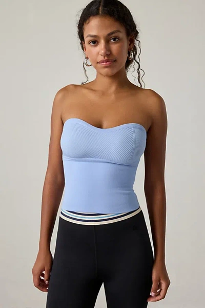 Out From Under Jade Seamless Knit Cutout Tube Top In Light Blue, Women's At Urban Outfitters